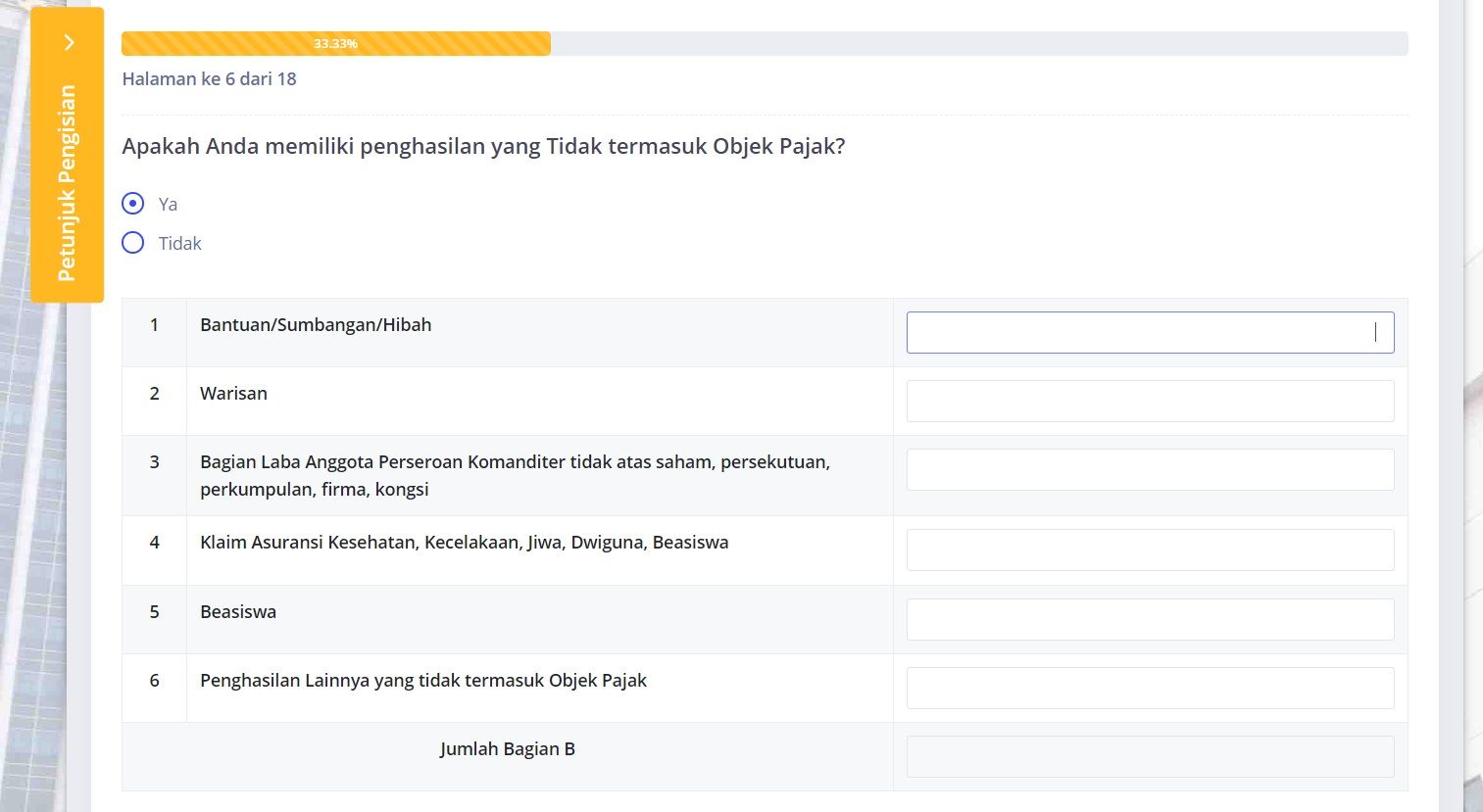 Lapor pajak tahap 8