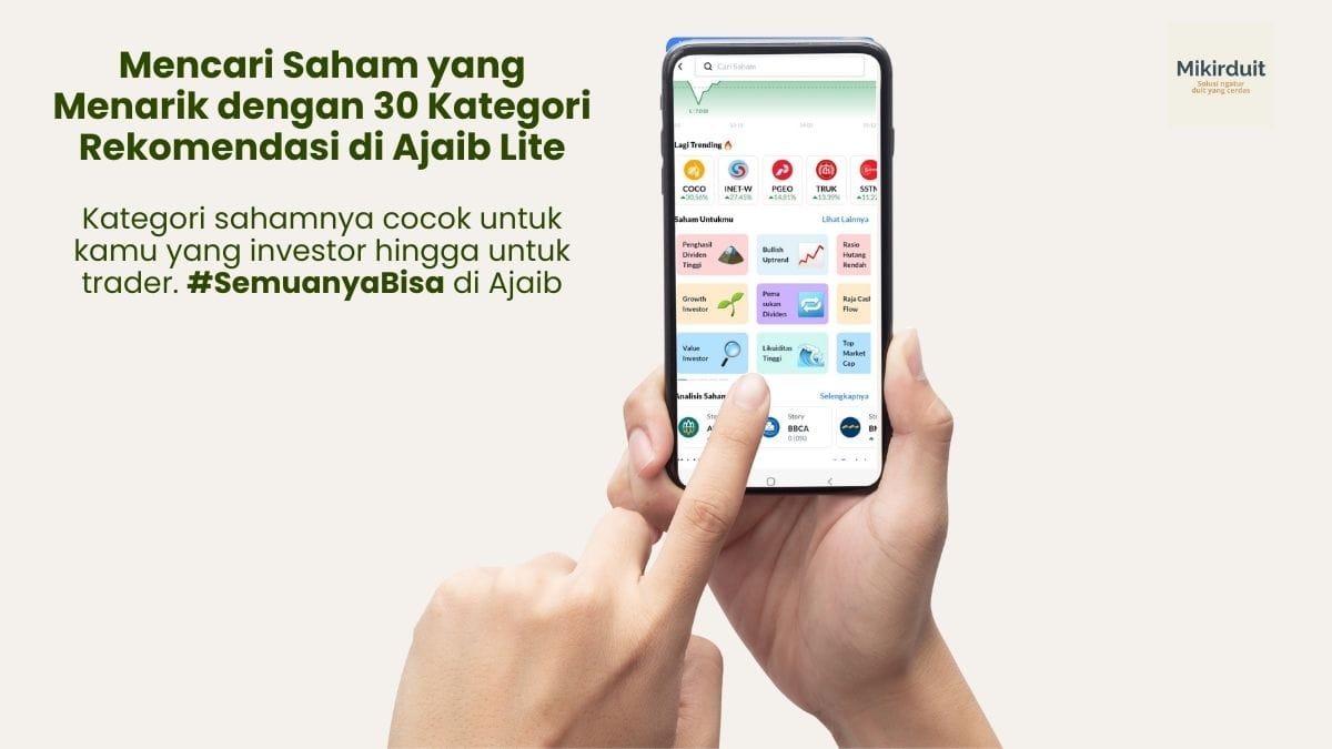 mencari saham rekomendasi Ajaib