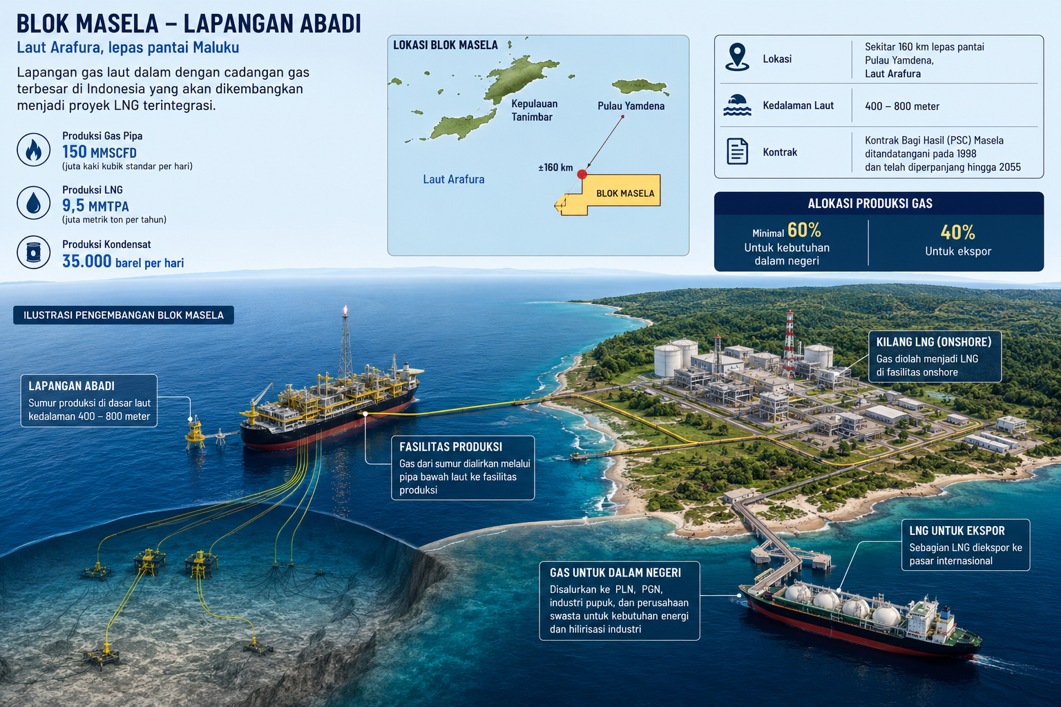 gambaran proyek masela