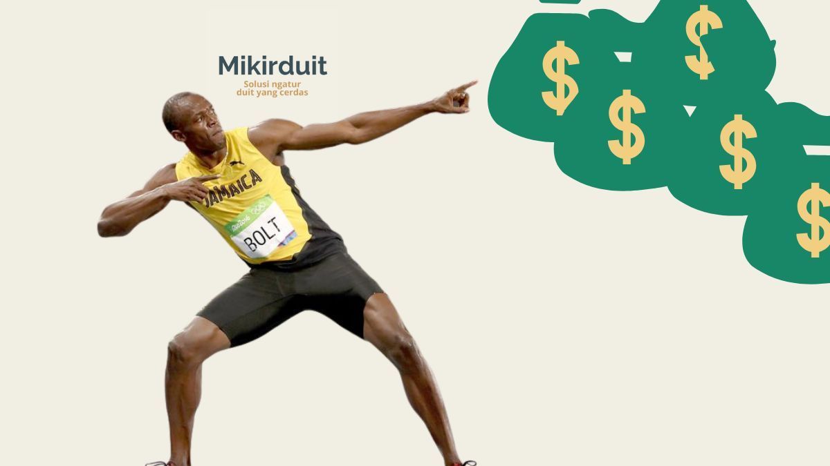 dana pensiun usain bolt