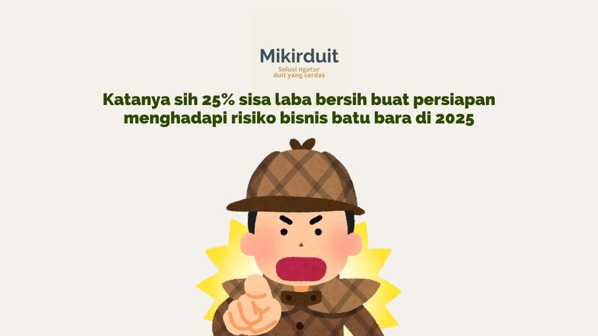 rahasia ptba bagi dividen cuma 75 persen dari laba bersih