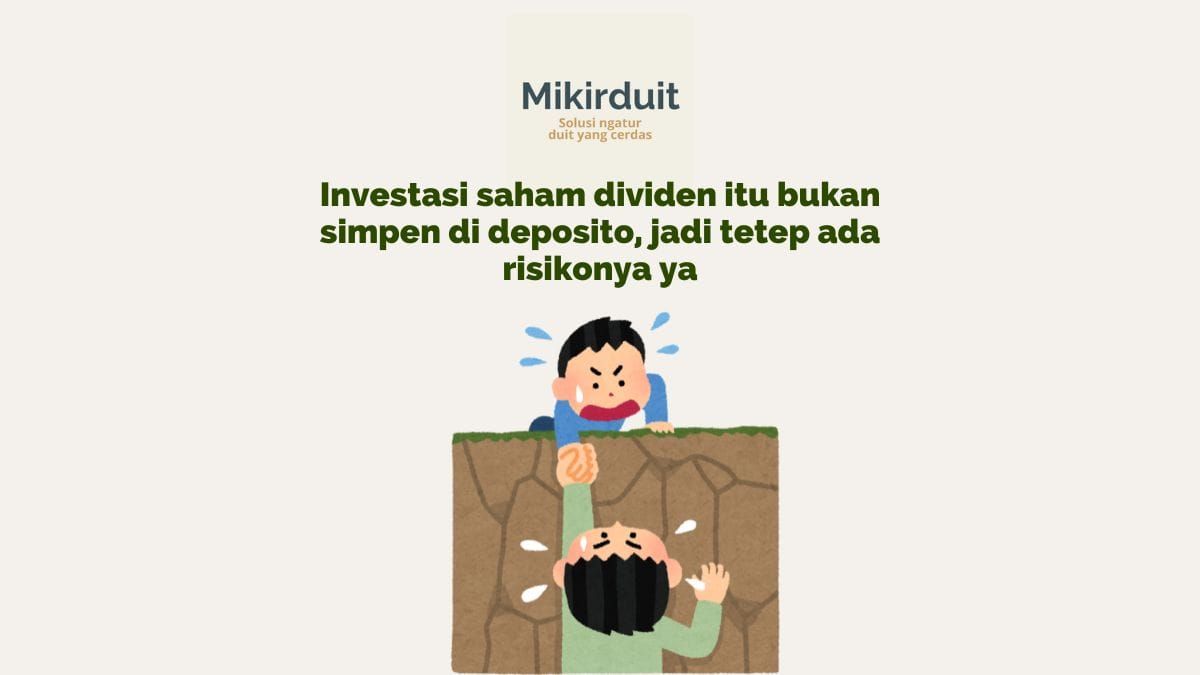 risiko terbesar investasi saham dividen