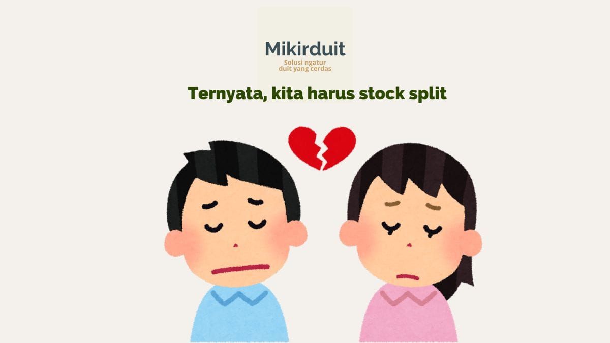 efek stock split