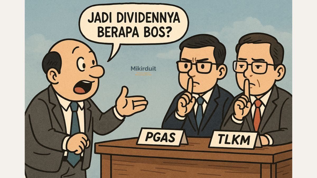 saham dividen jumbo PGAS dan TLKM