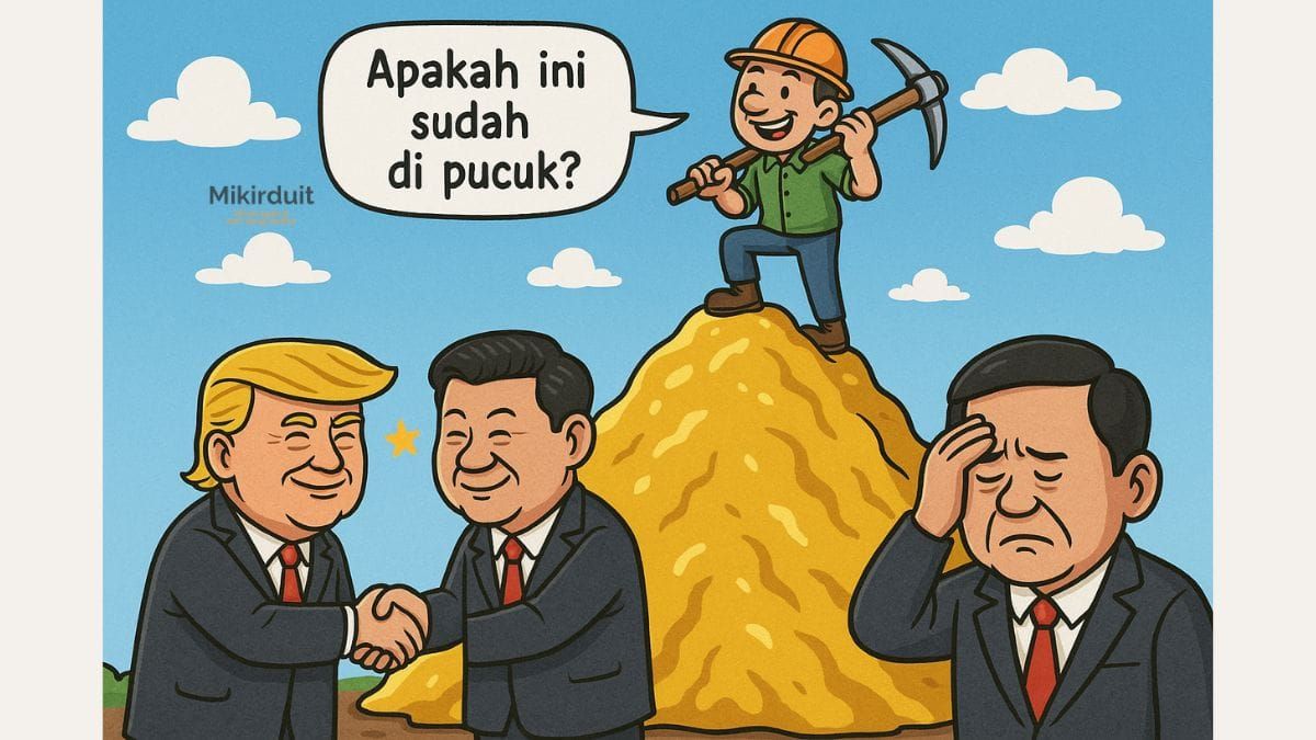 Harga Emas Mau ATH Lagi, Saham ANTM-BRMS Terbang, Masih Boleh Kejar?