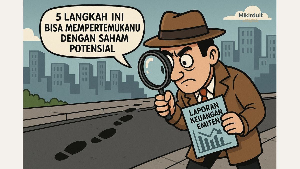cara pilih saham AS