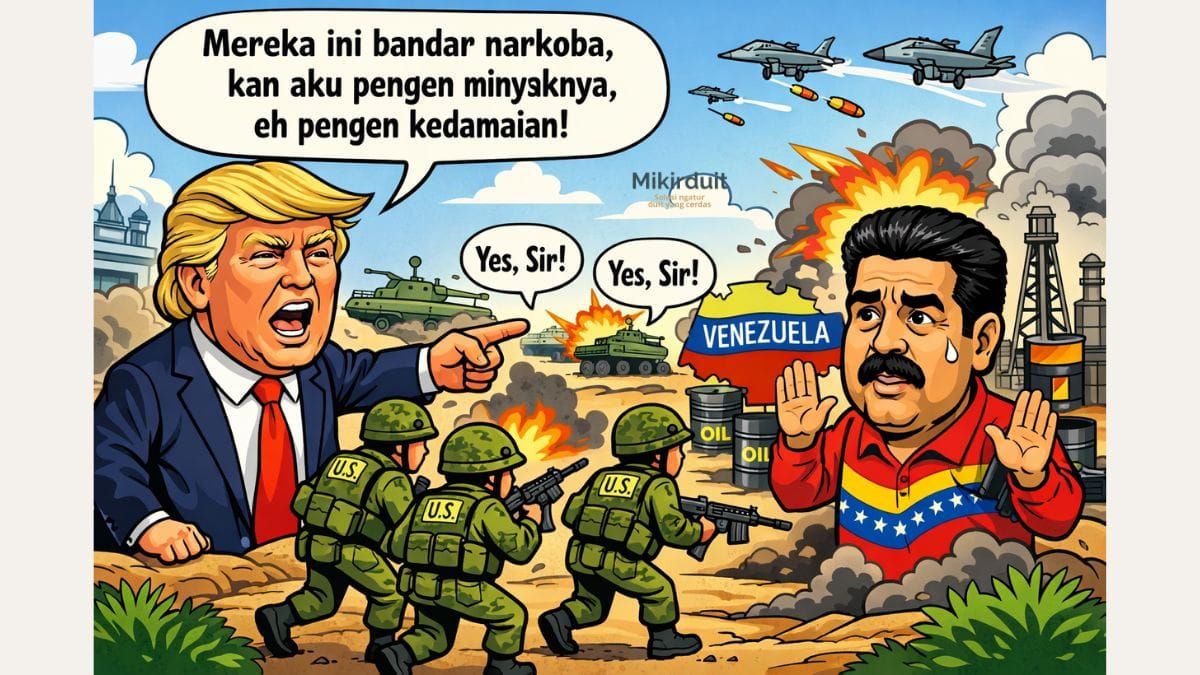 serangan AS ke venezuela