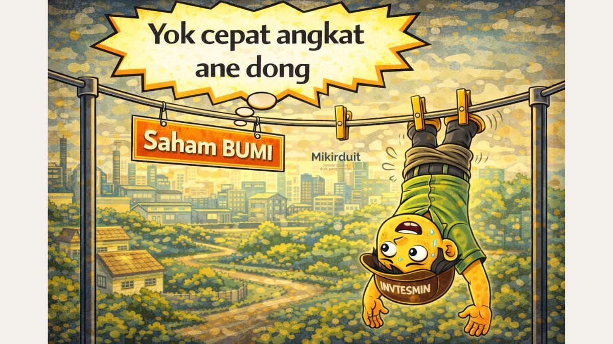 saham BUMI, BRMS, dan DEWA