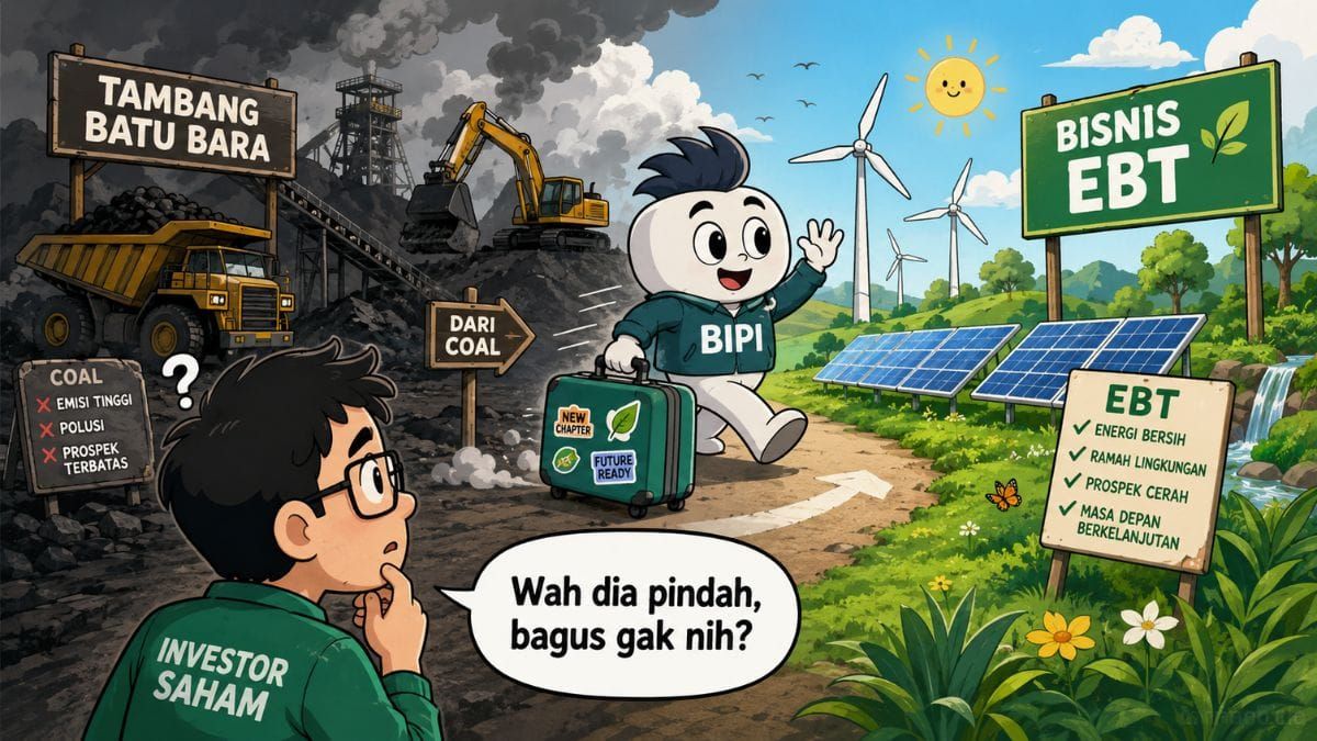 Prospek Saham BIPI yang Gandeng Bakrie hingga Humpuss