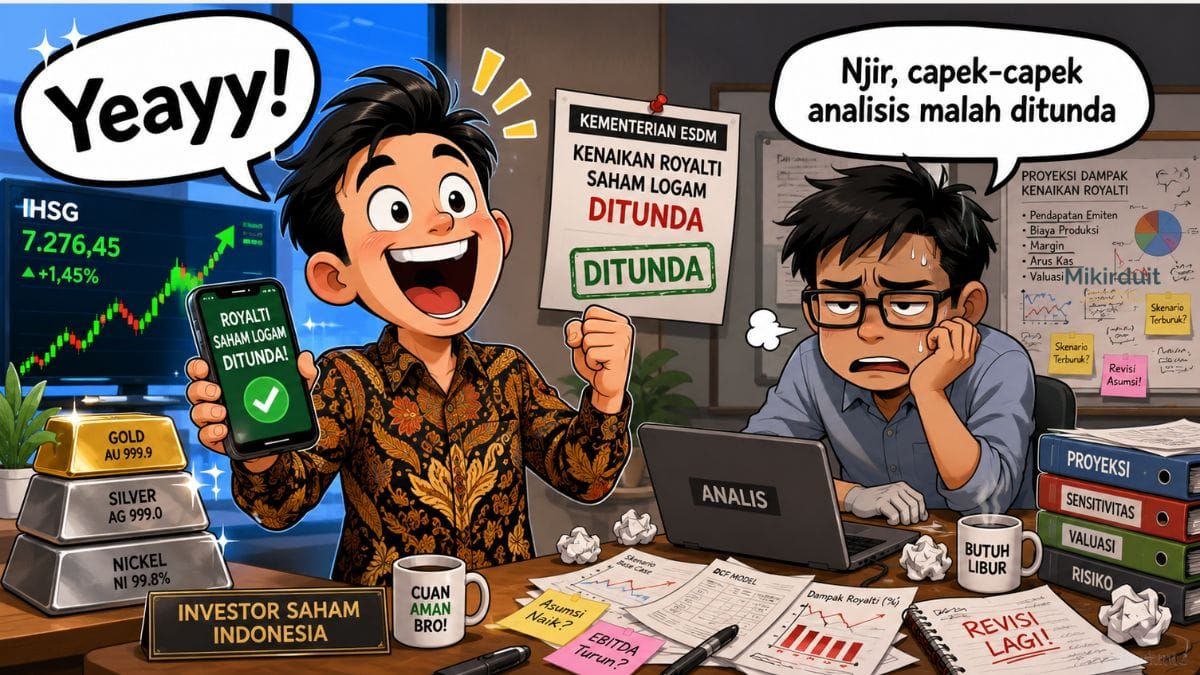 saham nikel ditunda