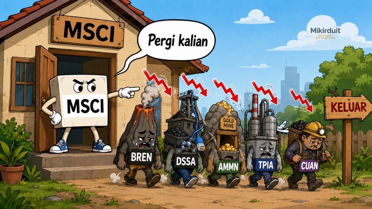 saham tambang