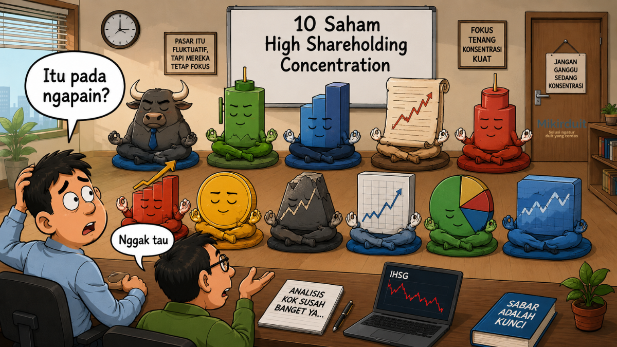 saham high shareholding concentrate