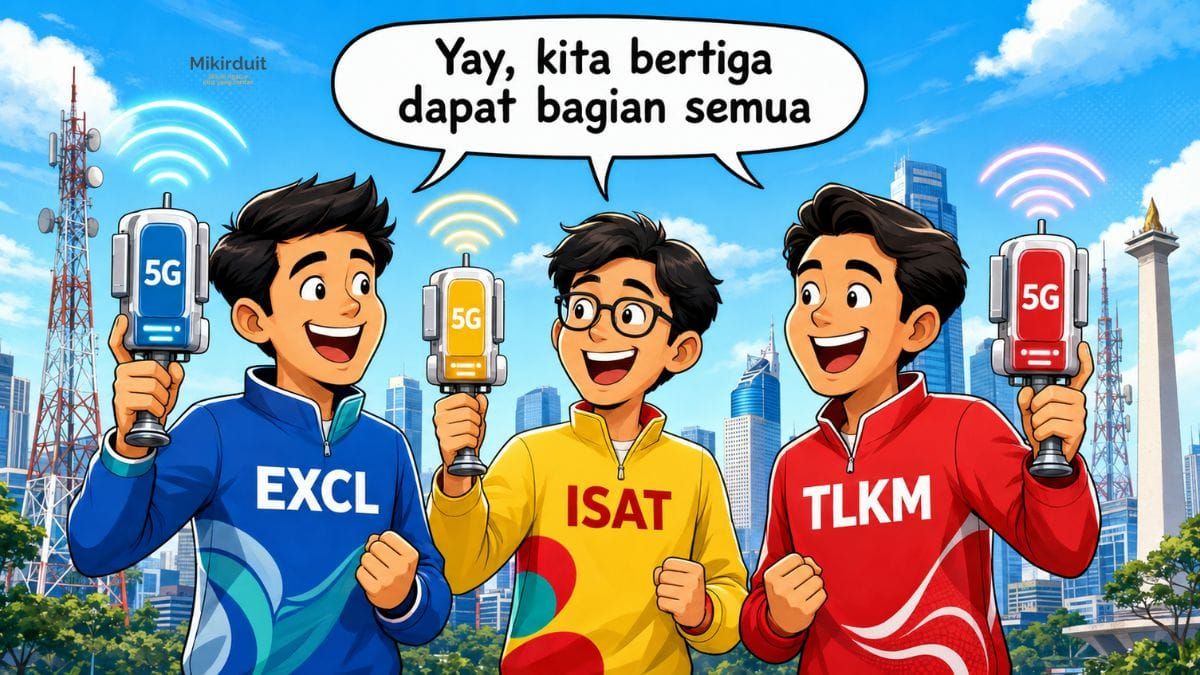 saham telekomunikasi