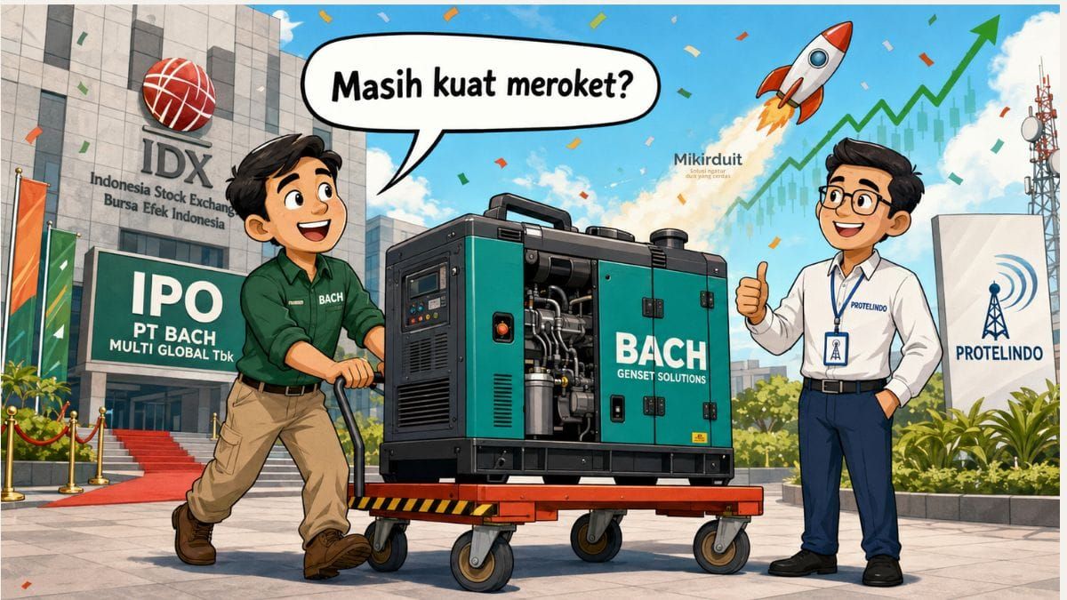 saham BACH