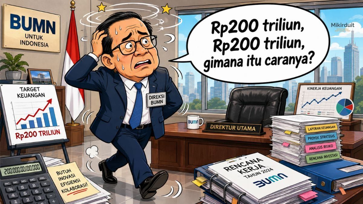 Pemerintah Patok Target Rp200 triliun, Begini Proyeksi Dividen Saham BUMN Tahun Depan