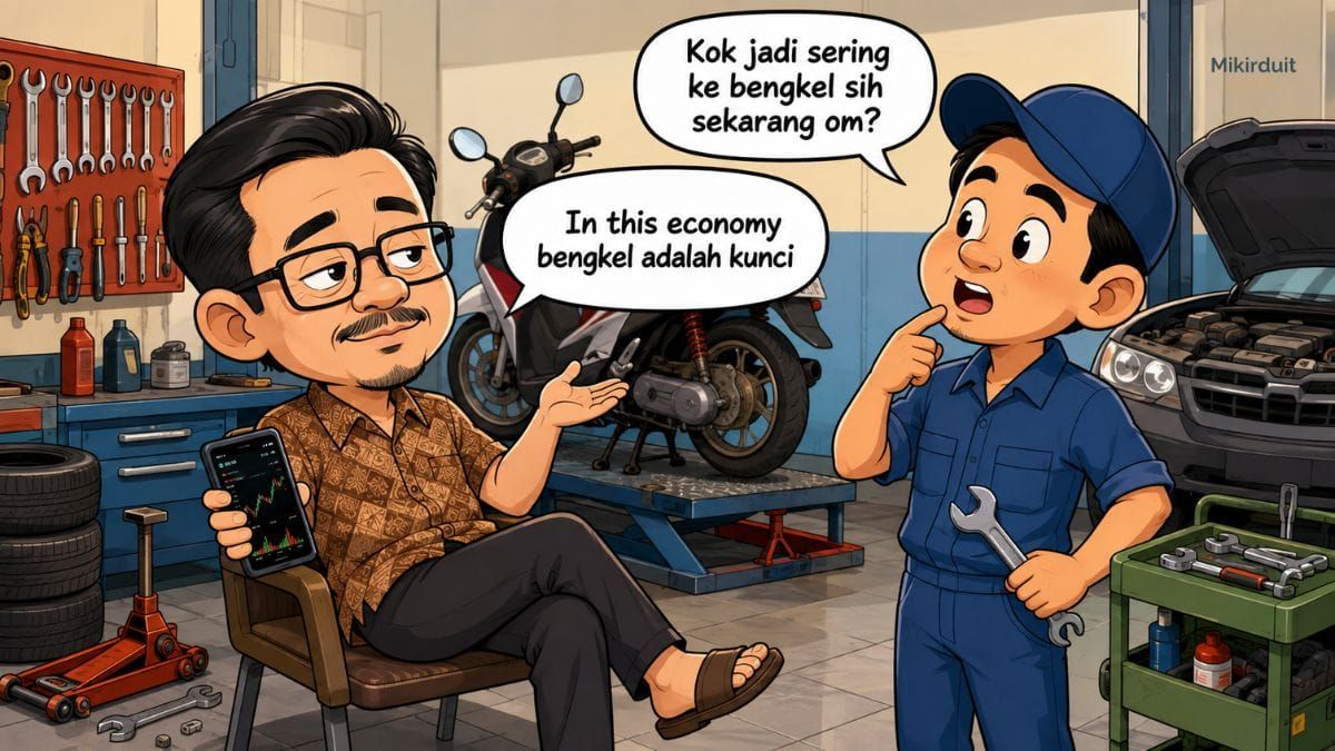 saham komponen otomotif