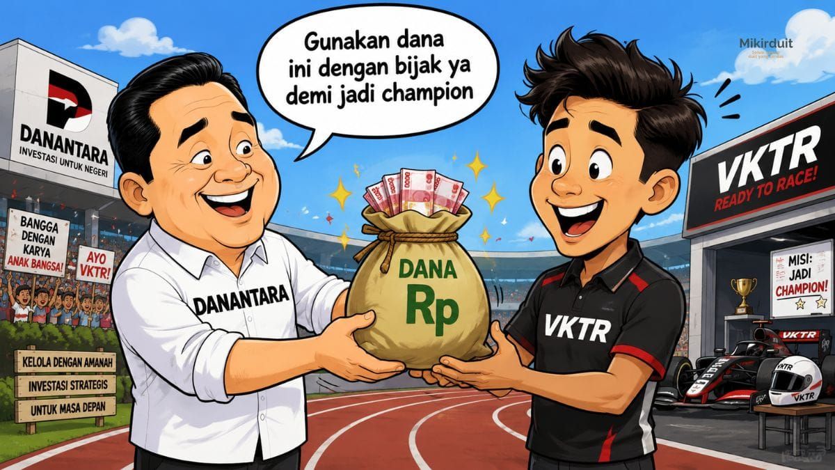 saham VKTR dan Danantara