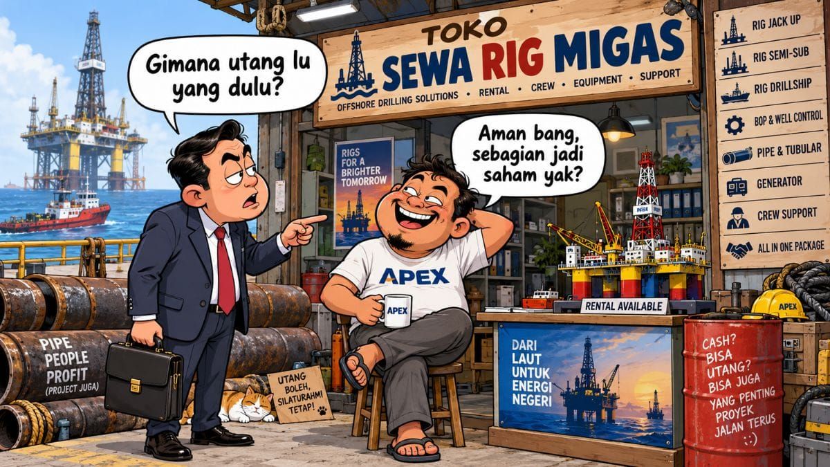 saham APEX