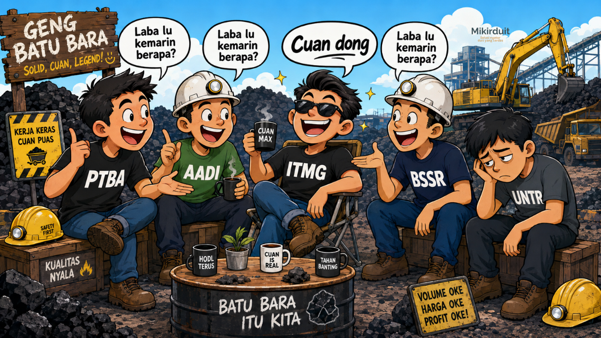 saham batu bara