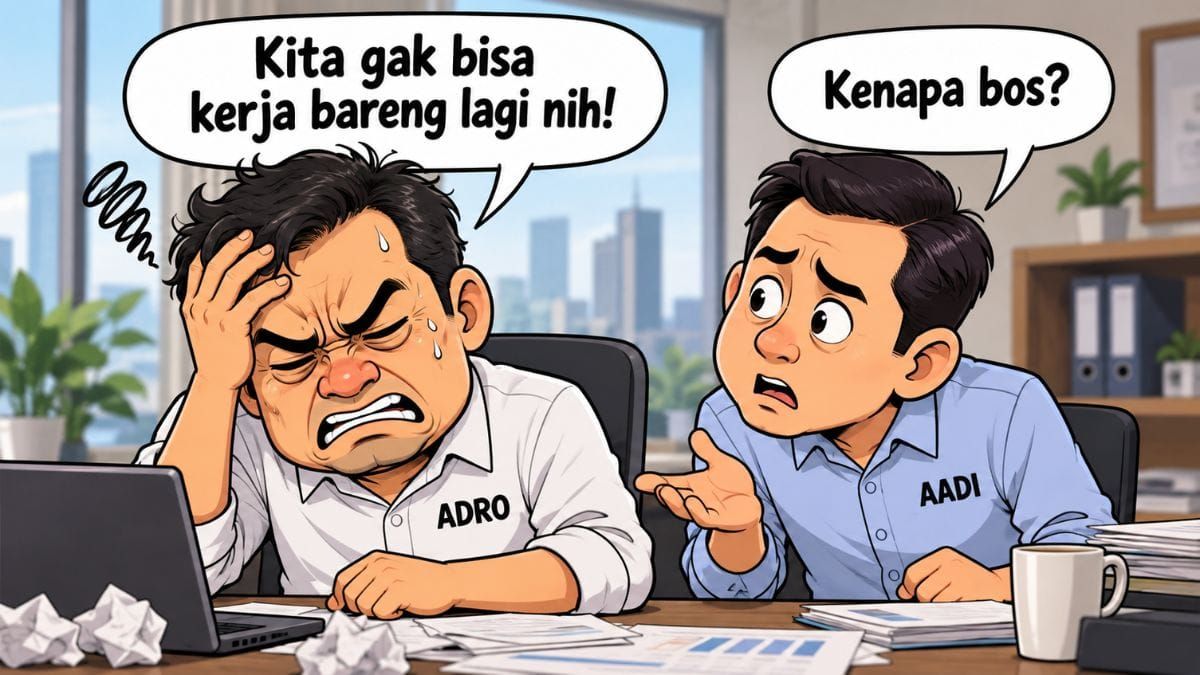 saham adro dan aadi