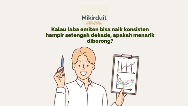 saham yang laba bersihnya naik terus