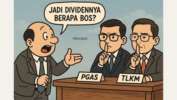 saham dividen jumbo PGAS dan TLKM