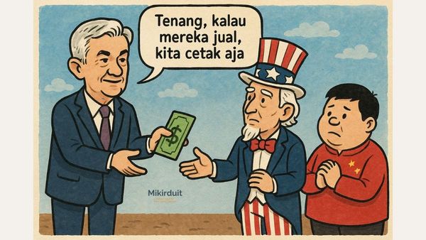 The Fed Diam-diam Borong Obligasi US, Begini Efeknya ke Market