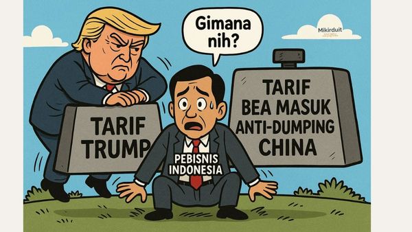 saham indonesia efek donald trump