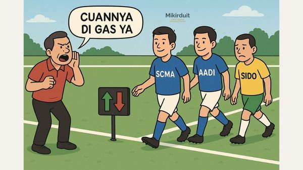 saham keluar masuk indeks LQ45