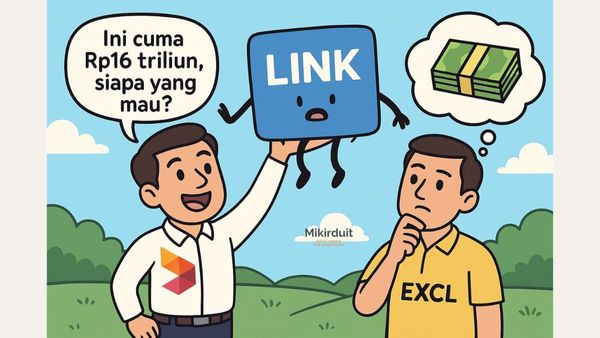 saham EXCL LINK dan AXIATA