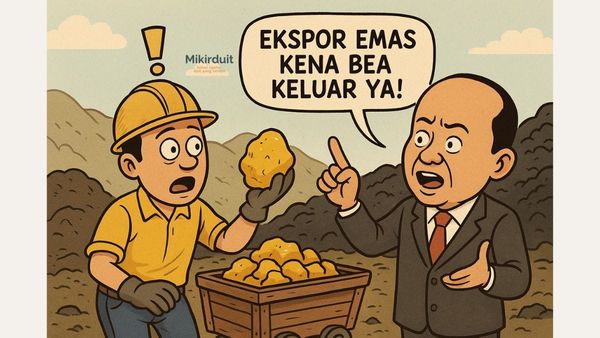 saham emas kena bea ekspor