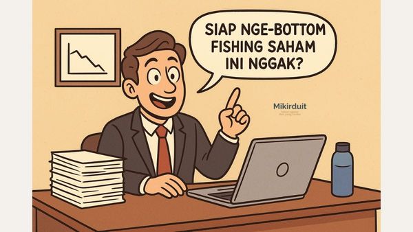 saham yang lagi growth kenceng tapi harganya masih lemot