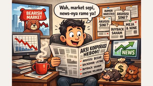 9 saham yang ada aksi korporasi
