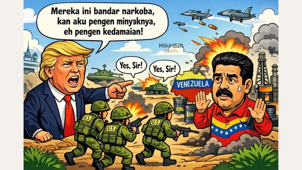 serangan AS ke venezuela