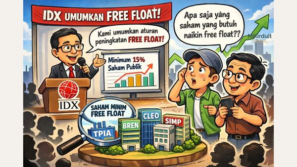 free float saham
