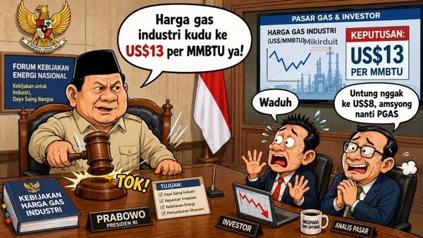 harga gas industri
