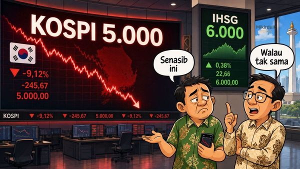 Penyebab Indeks KOSPI Jeblok hingga Trading Halt, Dejavu Black Monday 1987?