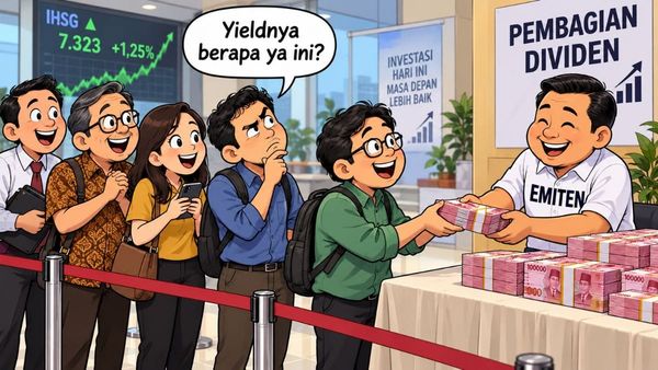 saham dividen