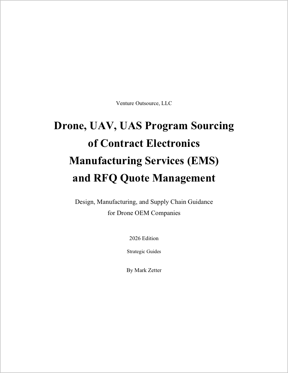 Drone UAV UAS Program Sourcing of Contract Electronics Manufacturing Services and RFQ Quote Management