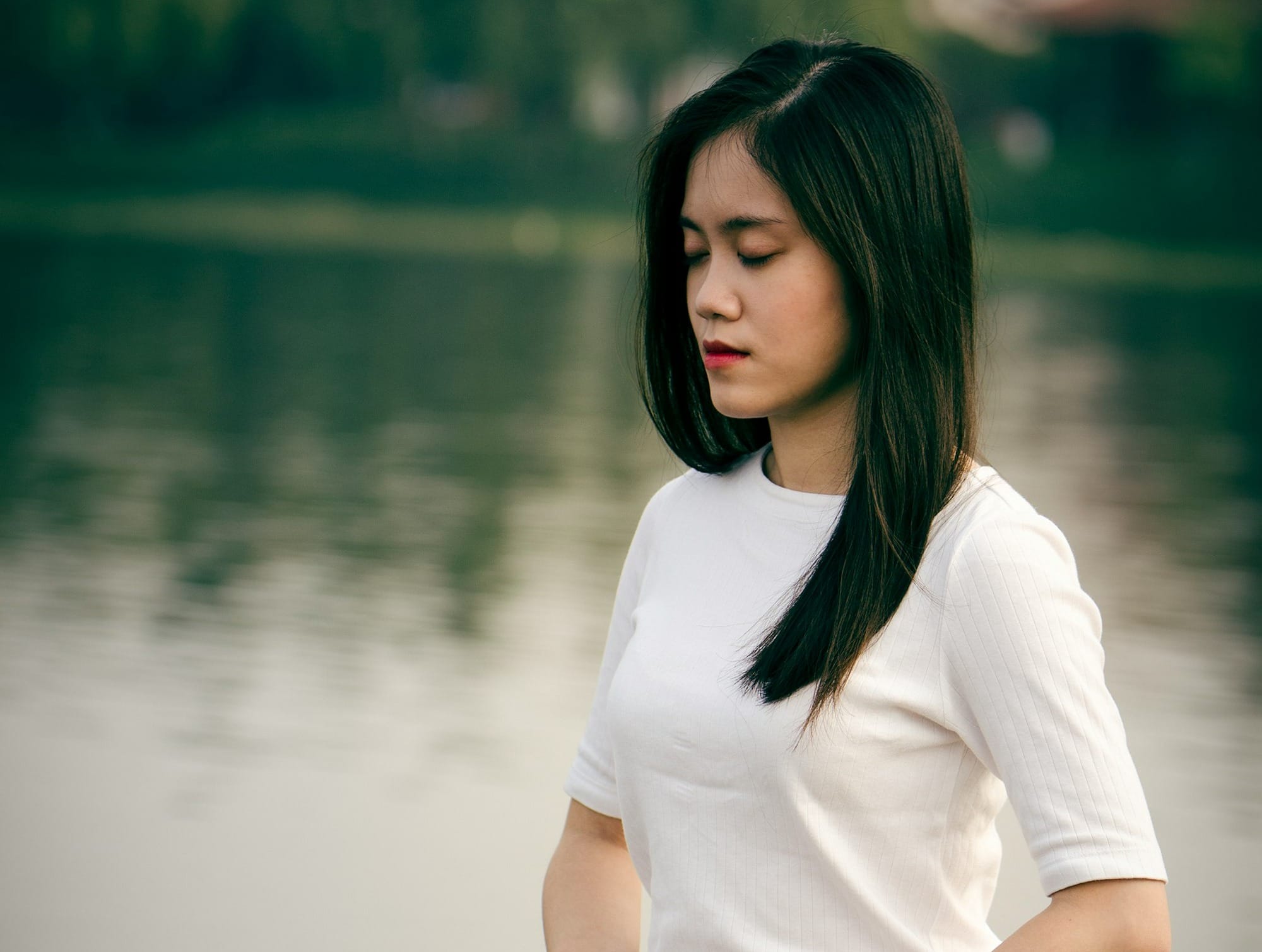 Should I Do the Breathing Before I Go Into the Water?