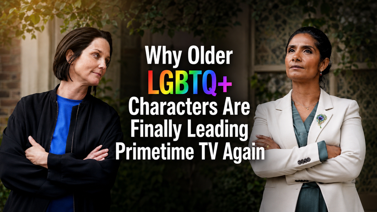 Why Older LGBTQ+ Characters Are Finally Leading Primetime TV Again