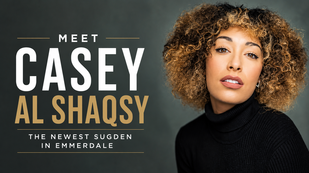 Who Is Casey Al Shaqsy? Meet The Emmerdale Actress Playing Serena Sugden