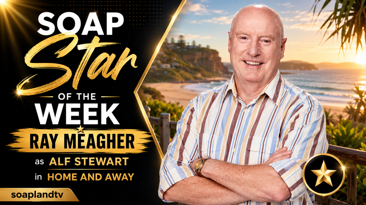 Home and Away Legend Ray Meagher Is SoaplandTV’s Soap Star Of The Week