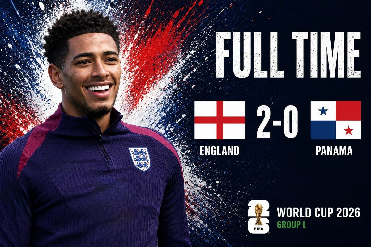 England Beat Panama 2-0 as Harry Kane Breaks World Cup Record
