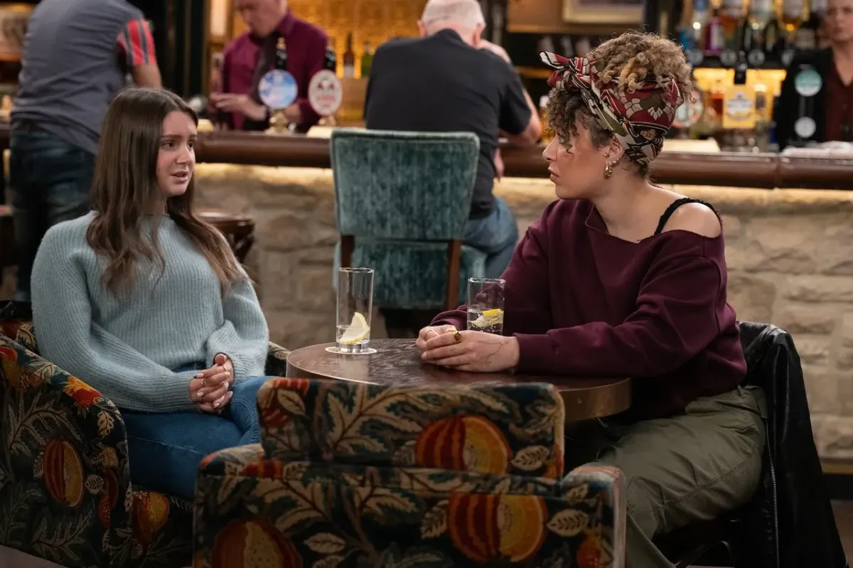 Emmerdale's Sarah Sugden Takes a Risk by Letting Serena Into Her Home