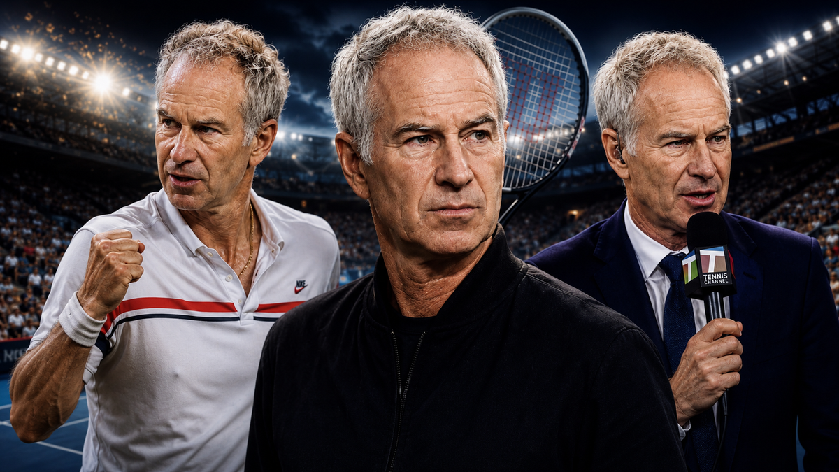 John McEnroe: Wimbledon Champion, BBC Voice And Tennis Icon
