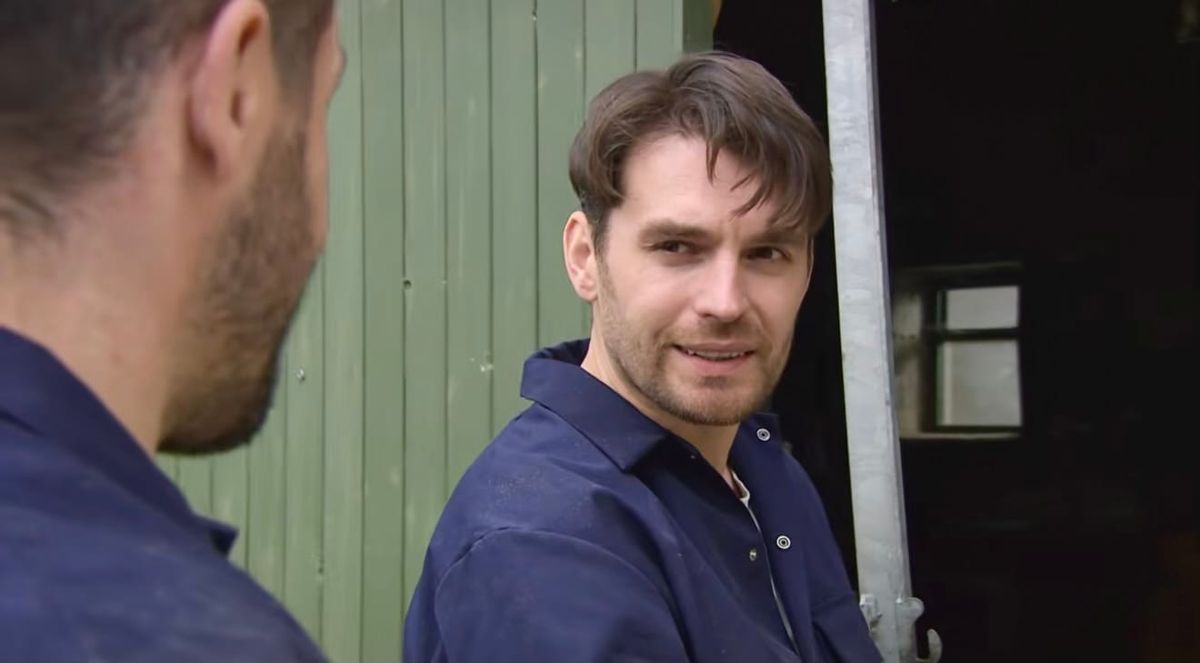 Emmerdale Ross Barton’s Fate Uncertain After Mack Pushes Him From Barn Mezzanine