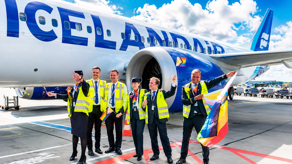 Icelandair Celebrates Pride With LGBTQ+ Flights and a Longstanding Commitment to Inclusion