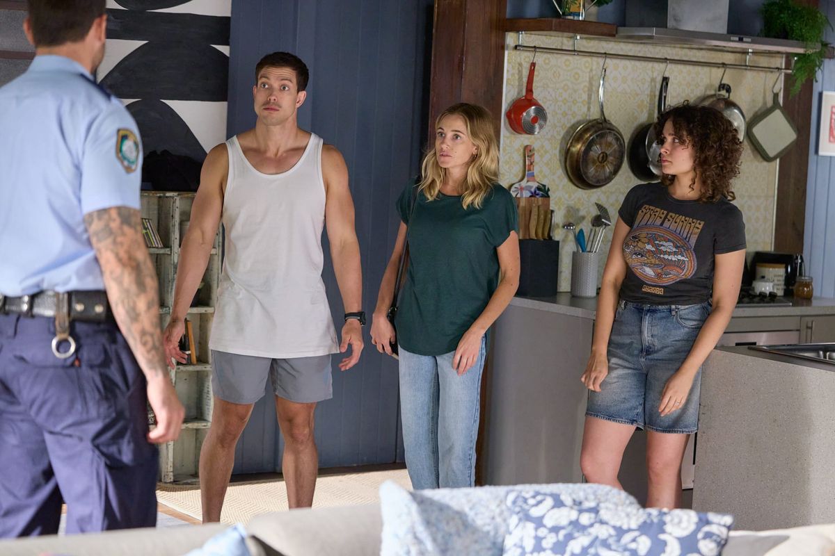Home and Away Beau finally arrested after Harper turns against him