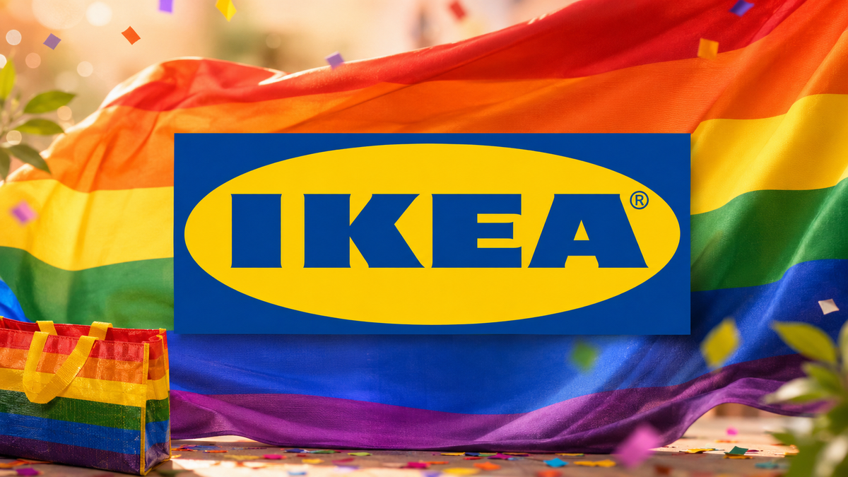 IKEA Makes Room for Love as Stockholm Stores Turn Rainbow for Pride